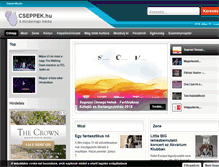 Tablet Screenshot of cseppek.hu